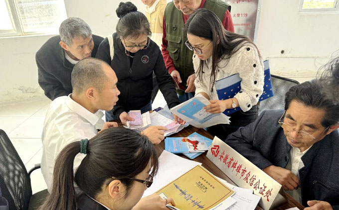 -公证-蚌埠市众信公证处：公证服务进社区 精准解难惠民生
