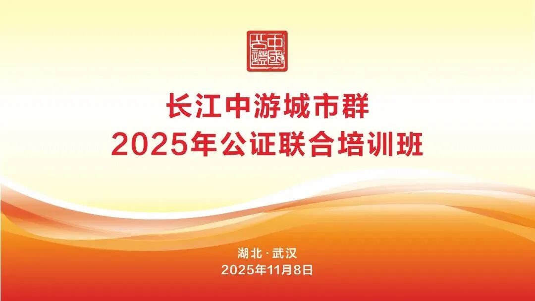 -公证-长江中游城市群2025年公证联合培训班圆满举办