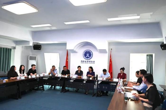 海南省侨联与省律师协会座谈交流 共推涉侨涉外法律服务高质量发展2