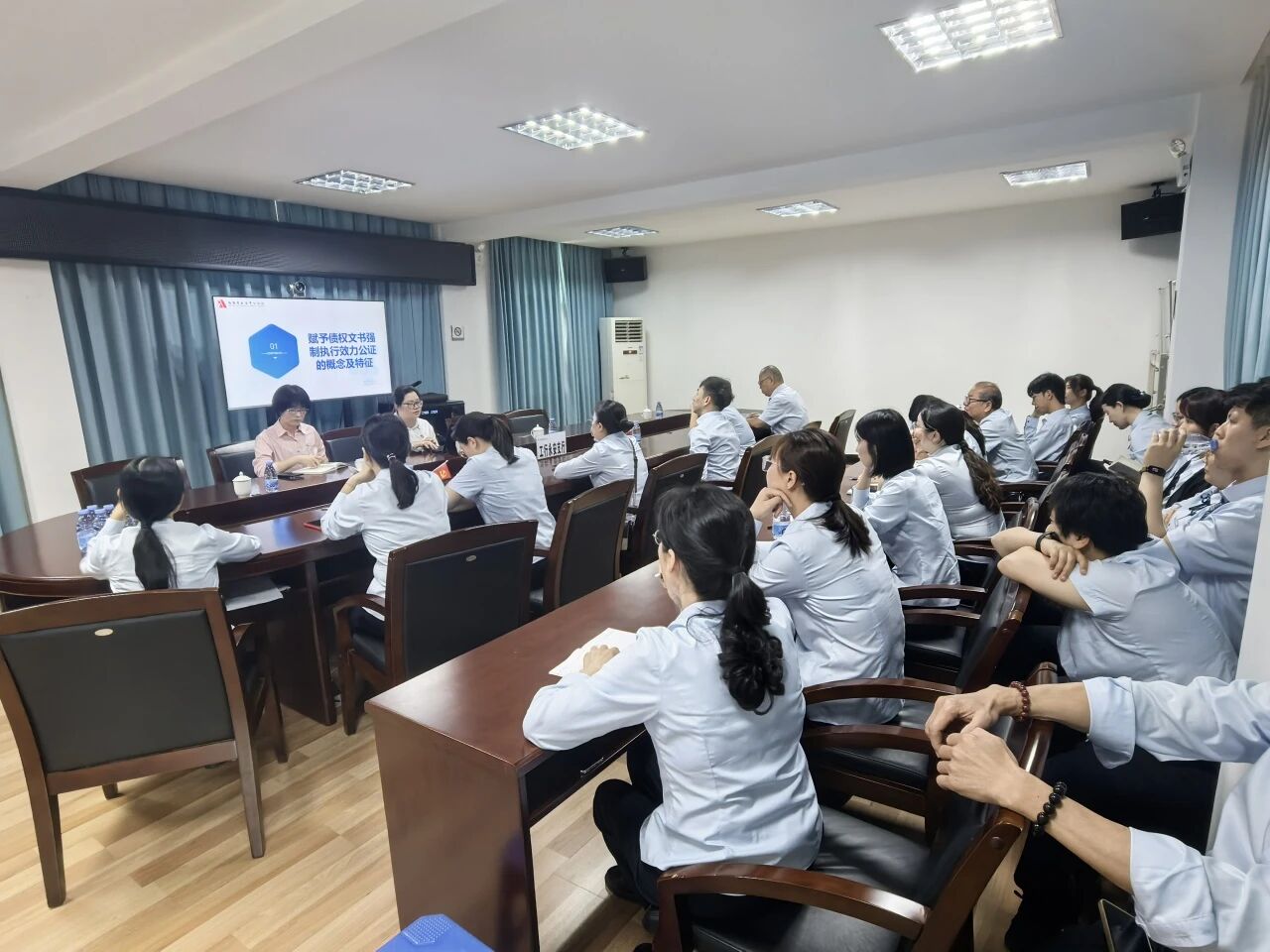 【金融公证·全周期护航】永安市公证处走进中国工商银行永安支行开展专题培训