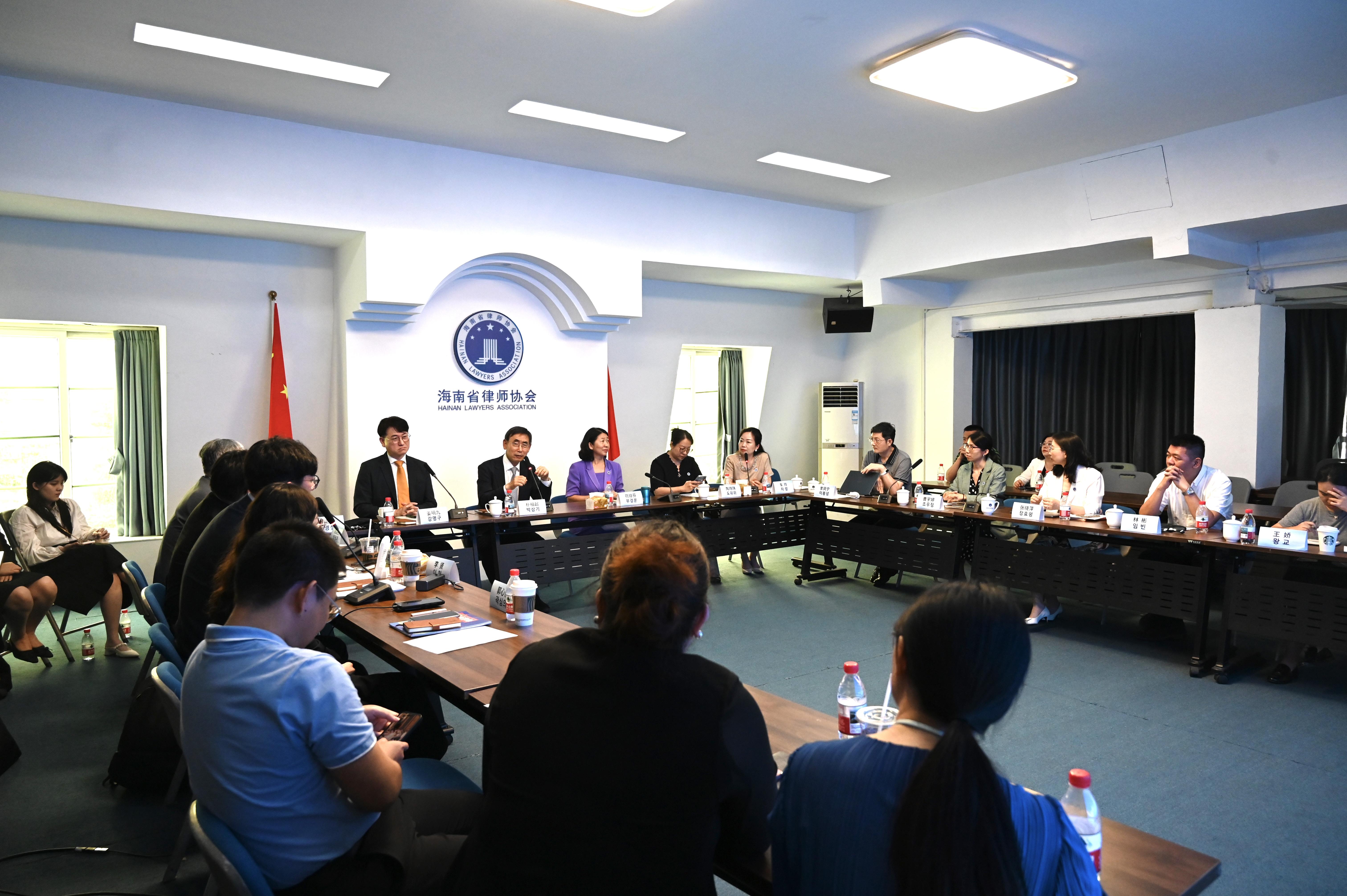 中韩律师交流会在琼举行