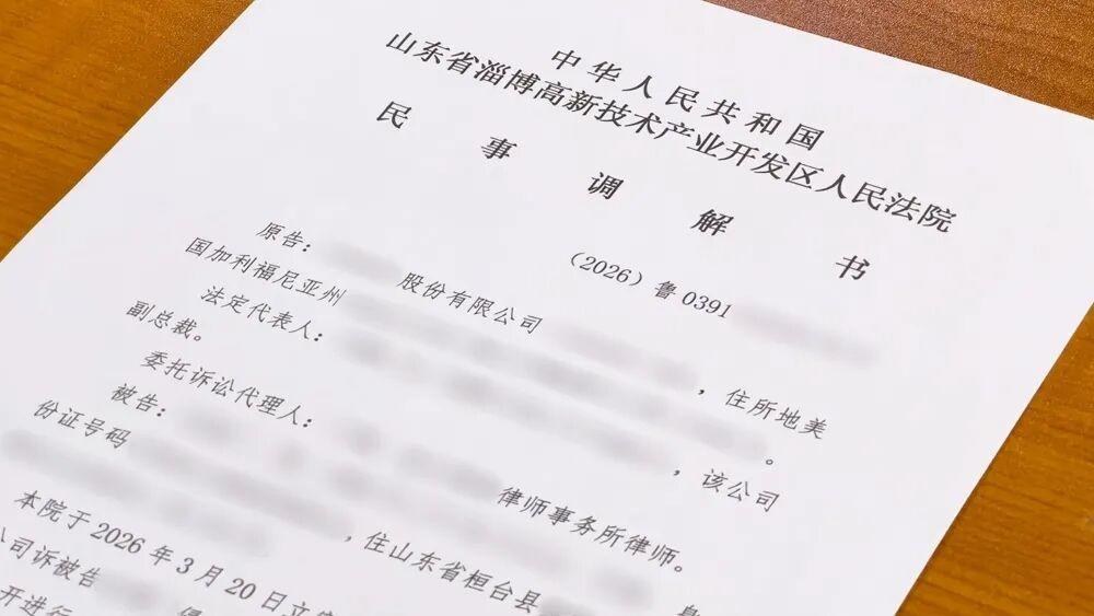 淄博高新区涉外知识产权纠纷首案达成和解3