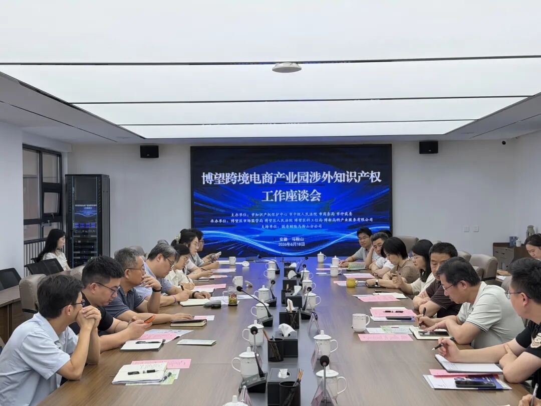 聚焦涉外知产，护航企业发展——博望区跨境电商产业园涉外知识产权工作座谈会召开